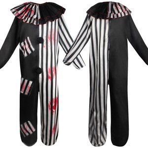 Costume de Clown Maléfique pour Cosplay, Taille Unique, Tissu Polyester, Tenue de Spectacle d'Halloween - Product Image 5