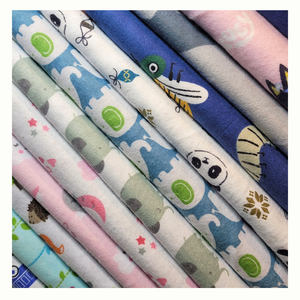 Stok lot Çin üretimi fabrika ekose % 100% pamuk fırçalanmış flanel kumaş - Product Image 3