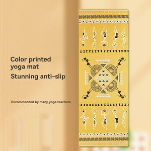 <span class=keywords><strong>Tapis</strong></span> de <span class=keywords><strong>yoga</strong></span> en caoutchouc texturé simili cuir, couleur unie, extra épais, surface antidérapante, <span class=keywords><strong>tapis</strong></span> de <span class=keywords><strong>yoga</strong></span> de qualité supérieure, style <span class=keywords><strong>Manduka</strong></span> - Product Image 2