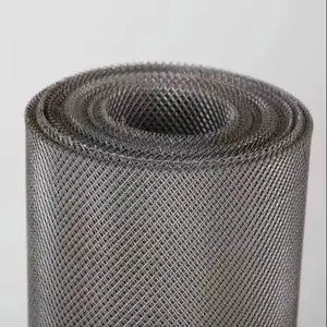 Filtre küçük delik kullanılan genişletilmiş Metal ızgara teli yapma makinesi