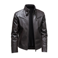 Veste en cuir de moto pour homme de qualité supérieure |   Style occidental classique, coupe européenne |   Étiquette privée personnalisée |   Solution DDP B2B tout-en-un