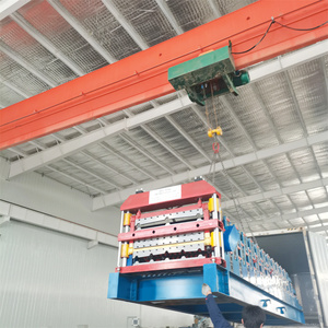 Highly Automated Roofing <b>Sheet</b> Roll Forming Machine Metal Steel Three Layer Roll Forming Machine - Product Image 3