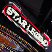 Enseigne publicitaire personnalisée en lettres 3D LED, logo acrylique lumineux, éclairage frontal, RGB lumineux, IP65, entreprises, hôpitaux, parcs
