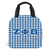 Sac isotherme élégant imprimé Gamma Phi Delta Sorority, imperméable et réutilisable, pour événements et cadeaux souvenirs