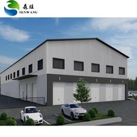 Taller Moderno de Estructura de Acero Prefabricada y Aislada, Edificio Metálico Pre-ingenierizado con Certificación ISO9001 para Control de Temperatura