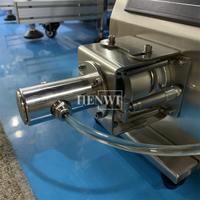 Henwi 1 buses remplisseur en céramique semi-automatique goutte pour les yeux liquide dosage 5ml tube à essai laboratoire flacon machine de remplissage avec haute précision