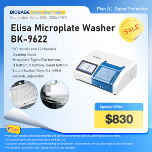 เครื่องล้างไมโครเพลท BIOBASE China <span class=keywords><strong>Elisa</strong></span> รุ่น BK-9622 แบบ 12 ช่อง พร้อมหน้าจอสัมผัส สำหรับห้องปฏิบัติการ - Product Image 2