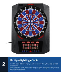 Máquina de juego de dardos con pantalla Led, tablero de dardos electrónico, tablero de dardos inteligente para grupo - Product Image 6