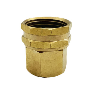 Adaptateur de tuyau d'arrosage en laiton, 3/4 pouces à 1/2 14 Npt, connecteur fileté femelle pour outils d'arrosage - Product Image 4