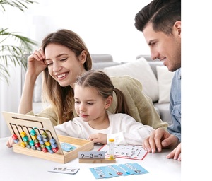 YUCI lettere in legno giochi di ortografia bambini giocattolo educativo lettera abbinamento giocattoli in legno bambini Puzzle <span class=keywords><strong>Board</strong></span> - Product Image 2