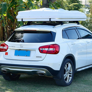 Tienda de techo rígido cuadrada de apertura rápida caqui personalizada para SUV Material Oxford impermeable para acampar al aire libre viajes familiares por carretera - Product Image 2