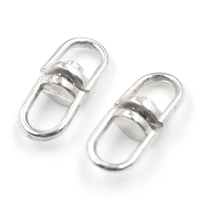 Boucles métal Homard Boutons Sac en cuir Rivets Boucles Chaîne Bijoux Clés Fermoir en alliage de zinc Boucle en 8 formes
