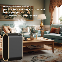 Diffuseur de parfum intelligent mural sans eau, rechargeable par USB, fonctionnant sur batterie, télécommande, contrôlé par application, 200 ml+, pour la maison