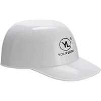 Conteneur alimentaire personnalisé en forme de casque de baseball, mini, multicolore, sans BPA, en PP, écologique, avec logo sur mesure, vente en gros à prix abordable