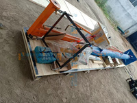 Pengangkat Kaca Pneumatik dengan Kemiringan 90 Derajat dan Rotasi 360 Derajat, Pengangkat Kaca Vakum Pneumatik dengan Jib Crane yang Dipasang di Kolom