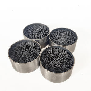 SL جودة عالية قرص العسل معدني عادم محفز ركيزة معدنية تحفيزية مستشعر أكسجين حامل خاص - Product Image 1