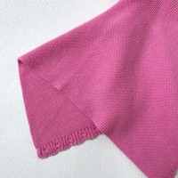 Couverture d'emmaillotage en coton tricoté doux et uni pour bébé, idéale pour la literie de la crèche, couverture de sécurité mignonne en forme de lapin pour nourrisson