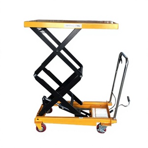 รถยกไฟฟ้าขนาดเล็ก 0.9 เมตร แบบขาพับได้ รับน้ำหนัก 1000 กก. ทำจากเหล็ก - Product Image 3