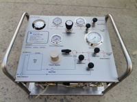 Unité d'essai hydraulique portable haute pression pneumatique avec enregistreur de données informatique
