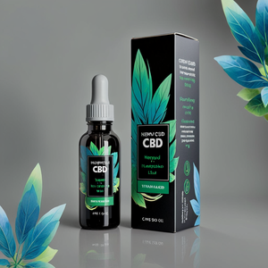 Botella cuentagotas de papel <span class=keywords><strong>para</strong></span> embalaje de aceite <span class=keywords><strong>CBD</strong></span> impresa UV personalizada al por mayor caja de aceite esencial - Product Image 1