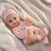 Poupée Reborn Yeezwood Mignonne de 40 cm, Nouveau Style, Corps Entièrement en Vinyle, pour Fille, Poupées Bébé Réalistes en Silicone, Jouets pour Fille