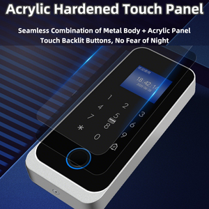 Controlador de Acceso Autónomo con Huella Dactilar NFC a Prueba de Agua, con Registro de Asistencia, Lector de Tarjetas de Doble Frecuencia y Contraseña - Product Image 5