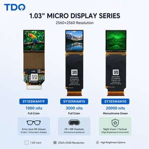 SeeYA 1.03 inç Mikro OLED 2560x2560 RGB 2.5K 1000/3000/20000-Nit MIPI 81-Pin VR AR Gözlükleri için Ekran - Product Image 1