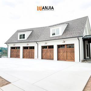 <span class=keywords><strong>Porte</strong></span> <span class=keywords><strong>de</strong></span> <span class=keywords><strong>garage</strong></span> enroulable <span class=keywords><strong>isolée</strong></span> automatique sur mesure 10 x 10, finition grain <span class=keywords><strong>de</strong></span> bois, avec verre, directement <span class=keywords><strong>de</strong></span> l'usine - Product Image 2