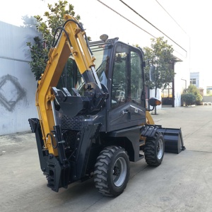 Mini <span class=keywords><strong>tracteur</strong></span> 4x4 avec chargeur frontal et pelle rétrocaveuse en gros, fabriqué en Chine pour une utilisation agricole - Product Image 2