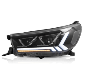 VLAND Full LED Headlights With Sequential Turn Signal+DRL Front Head Light Headlamp 2015-2019 for HILUX/REVO/ROCCO - Product Image 6
