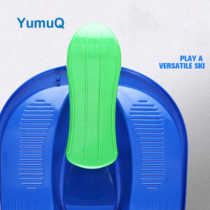 YumuQ enfants bébé vitesse Camping neige <span class=keywords><strong>luge</strong></span> producteur traîneau voiture avec volant pour le plaisir des sports d'<span class=keywords><strong>hiver</strong></span> - Product Image 4