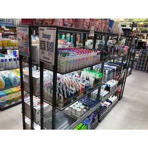 Tienda de venta al por menor personalizada, muebles de madera de pie para tienda de cosméticos/escaparate de maquillaje/Diseño de exhibición de cosméticos - Product Image 1