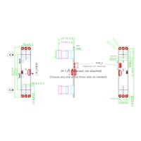 Módulo de Cámara Binocular a Color de 2MP 1080P, Captura Sincrónica del Mismo Marco, Obturador Global, Captura de Movimiento de Alta Velocidad a Través de USB
