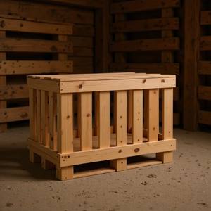 Scatole Rettangolari in Legno Personalizzate per Uso Agricolo, Imballaggio Logistico, Esportazione, Telai in Legno per Fumigazione - Product Image 3