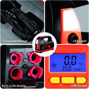 Clip de <span class=keywords><strong>batterie</strong></span> de voiture Portable eau surf SUP pompe de planche multi-fonction <span class=keywords><strong>gonfleur</strong></span> d'air plus rapide dégonflage pompe de planche à pagaie - Product Image 6