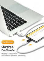 Aluminum Alloy USB-C Type C to Lighting Cable Adapter for Phone 15 Series Tablet Fast Charging & Data Transfer