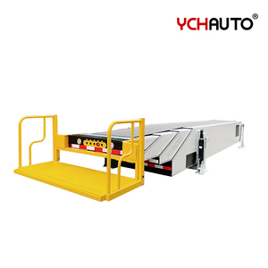 伸缩式带式输送机，带立式平台装卸纸箱，集装箱用伸缩式输送带 - Product Image 4