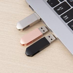Xoay USB Key tốc độ cao USB Pendrive với biểu tượng tùy chỉnh bán buôn 2.0 3.0 4GB 8GB 16GB 32GB 64GB 128GB không thấm nước trình điều khiển USB - Product Image 2