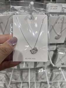 Collar de Joyería Clásica de Moda, Collar con Colgante Plateado para Mujer, Fabricante Mayorista - Product Image 2