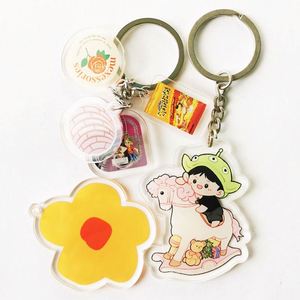 Wholesale Acrylic Keychain Maker <b>Custom</b> Printed Clear Logo <b>Key</b> Chains for Gifts - Product Image 4