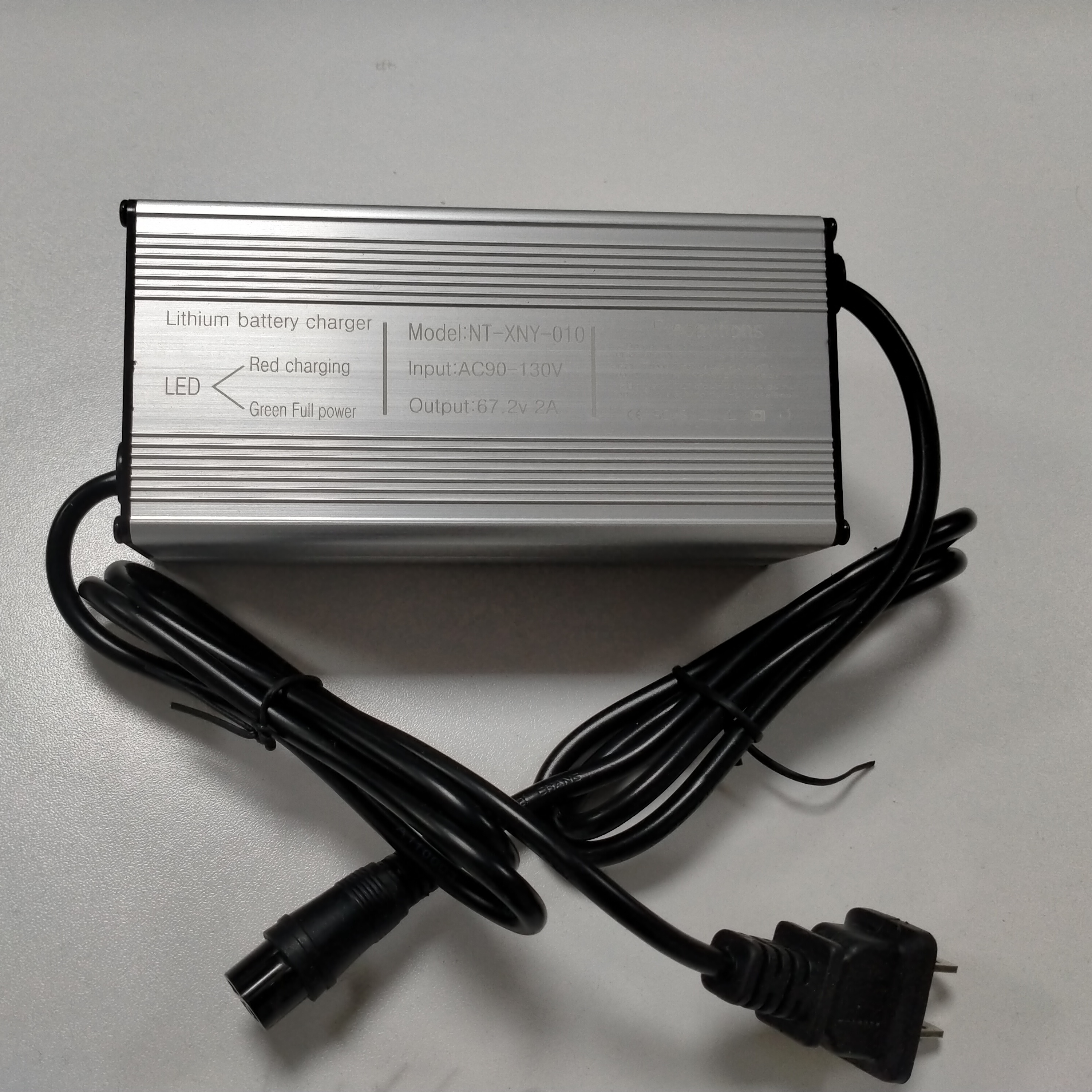 Адаптер питания для быстрой зарядки 48 В/52 в/60 в 2 а зарядное устройство для электрического скутера FIEABOR с вилкой EU/AU/UK/US