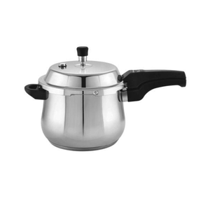 Casserole à pression en acier inoxydable avec couvercle extérieur, fond à induction, épaisseur renforcée, base épaisse pour une cuisson rapide - Product Image 1