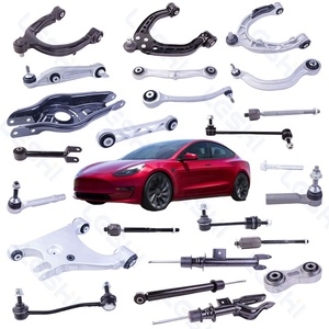 LESHI Auto Parts Crémaillère de direction Bras inférieur avant supérieur inférieur Accessoires de commande Pièces de suspension pour Tesla Model Y 3 - Product Image 1