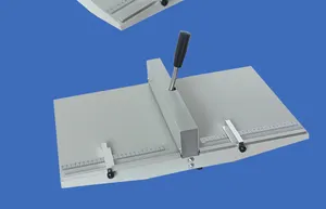 A3 מכונה קיפול ידני מנוקד קו נייר מתקפל מכונת משרד ציוד
