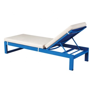 <span class=keywords><strong>Meilleur</strong></span> bleu moderne <span class=keywords><strong>plage</strong></span> piscine en aluminium chaises longues meubles <span class=keywords><strong>de</strong></span> jardin extérieur Patio Teslin chaise longue - Product Image 4