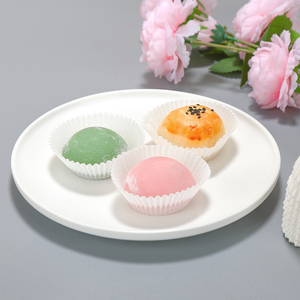 Cupcake Packaging bicchieri di carta Kraft carta da forno tazze da forno Muffin Custom per uso alimentare Cupcake fodera per Cupcake - Product Image 4
