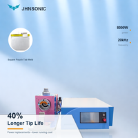 Machine de soudage à ultrasons JHN 8000W pour batteries NCA, pour véhicules électriques, systèmes de stockage d'énergie (ESS), certifiée CE