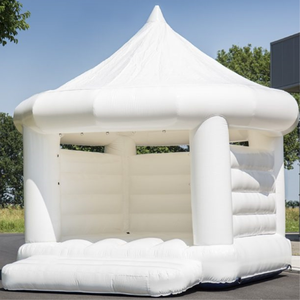 Castillo hinchable inflable para <span class=keywords><strong>bodas</strong></span> con soplador para jugar al aire libre, juguete para niños, casa de rebote/gorila - Product Image 1