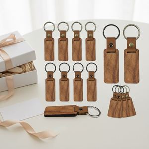 Personalized <b>Key</b> <b>Chain</b> <b>Key</b> Tag Ale Hot-Selling Wooden Color Pendant Wood Keychain for Spot Wholesale - Product Image 1
