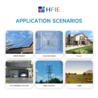 Système d'énergie solaire tout-en-un 10 kW facile à utiliser, système d'alimentation solaire hybride hors réseau résidentiel avec batterie personnalisée